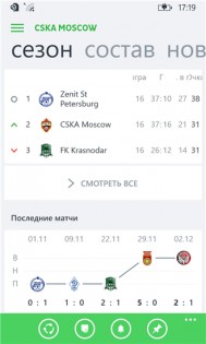 Onefootball. Скриншот 5