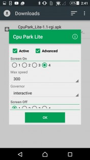 CpuPark 1.1. Скриншот 2