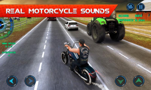 Moto Traffic Race 1.34.01. Скриншот 5