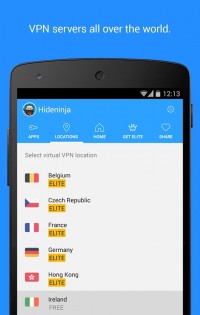 Supernet VPN by Hideninja 6.6.11. Скриншот 5