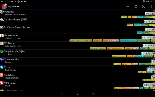 AnyBalance 4.2.834. Скриншот 2