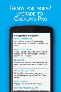 Overlays – плавающий лаунчер 9.1. Скриншот 7