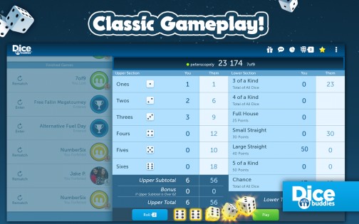 Dice with Buddies 8.38.5. Скриншот 9