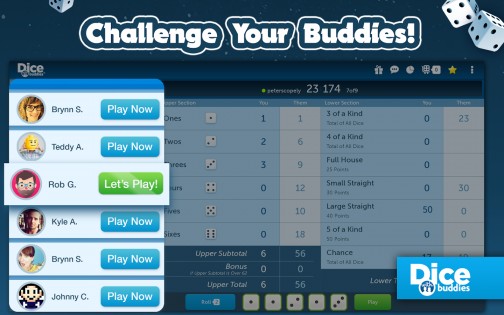 Dice with Buddies 8.43.0. Скриншот 10