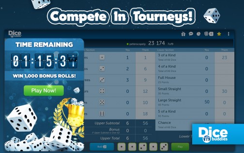 Dice with Buddies 8.39.1. Скриншот 11