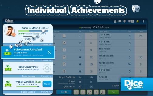Dice with Buddies 8.39.1. Скриншот 13