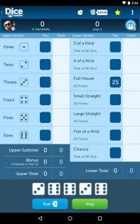 Dice with Buddies 8.38.5. Скриншот 21