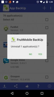 App BackUp Lite 2.0. Скриншот 7