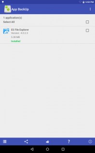 App BackUp Lite 2.0. Скриншот 9