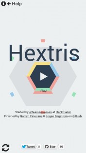 Hextris 2.0. Скриншот 1