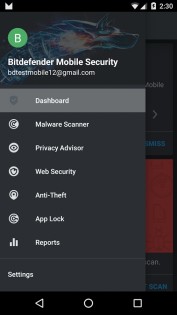 Bitdefender Security 3.3.245.2448. Скриншот 1