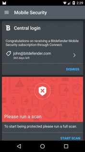 Bitdefender Security 3.3.272.2510. Скриншот 2