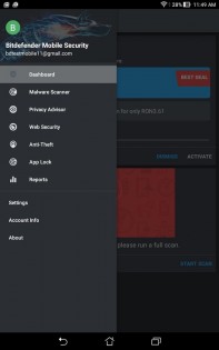 Bitdefender Security 3.3.272.2510. Скриншот 18