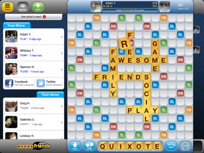 Words with Friends Classic 36.02.01. Скриншот 7