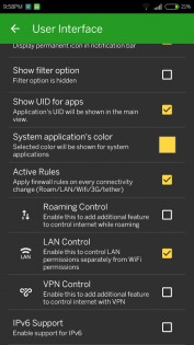AFWall+ (Android Firewall +) 3.6.1. Скриншот 5