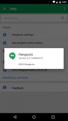 Hangouts 5.0 с поддержкой GIF-анимаций уже можно скачать
