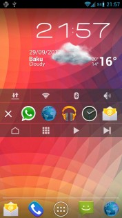 Edge Launcher 2.2.7.free. Скриншот 1