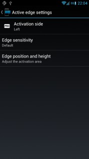 Edge Launcher 2.2.7.free. Скриншот 5