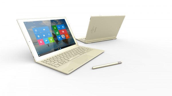 Гибридный планшет Toshiba DynaPad оказался тоньше и легче нового Surface Pro 4