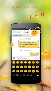 Emoji Keyboard (CrazyCorn) 1.72. Скриншот 5