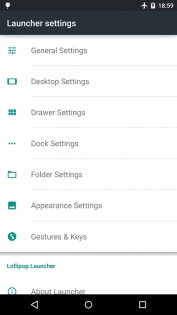 Lollipop Launcher 1.3.3. Скриншот 2