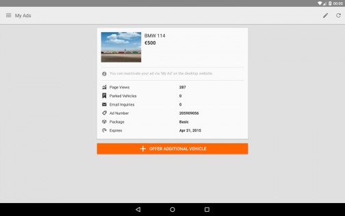 mobile.de android 23