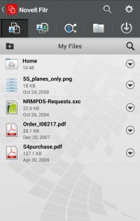 Micro Focus Filr 25.1.1.776. Скриншот 2