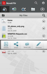 Micro Focus Filr 25.1.1.776. Скриншот 3