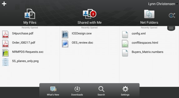 Micro Focus Filr 25.1.1.776. Скриншот 9