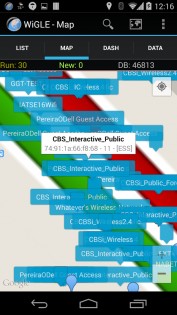 WiGLE исследование WiFi сетей 2.90. Скриншот 4