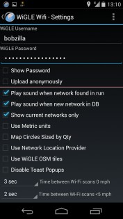 WiGLE исследование WiFi сетей 2.88. Скриншот 6