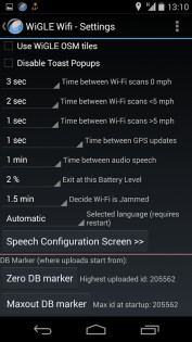 WiGLE исследование WiFi сетей 2.84. Скриншот 8