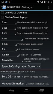 WiGLE исследование WiFi сетей 2.90. Скриншот 8