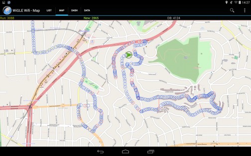 WiGLE исследование WiFi сетей 2.88. Скриншот 10