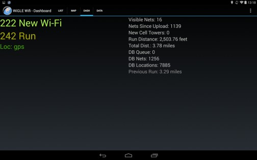 WiGLE исследование WiFi сетей 2.88. Скриншот 12