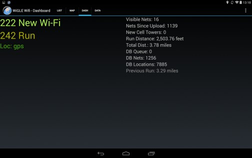WiGLE исследование WiFi сетей 2.90. Скриншот 12