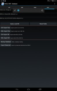 WiGLE исследование WiFi сетей 2.90. Скриншот 22