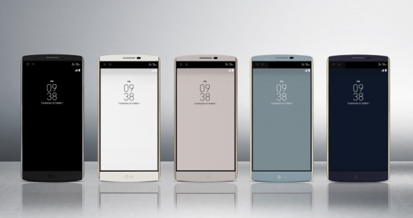 Смартфон LG V10 станет обладателем задней панели с возможностью быстрой зарядки
