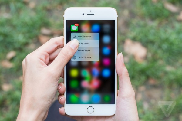 Твики для взломанной iOS 9 приносят 3D Touch в старые модели iPhone