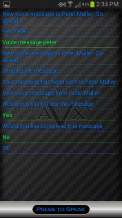 Android Voice Xtreme 3.33. Скриншот 6