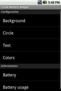 Circle Battery Widget 1.0.2. Скриншот 6