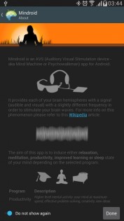 Mindroid 7.8. Скриншот 3
