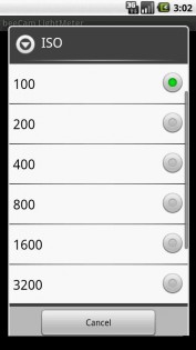 beeCam Light Meter 1.2. Скриншот 2