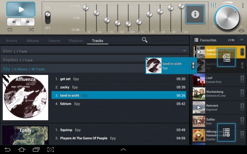Select! Music Player 1.3.5. Скриншот 6