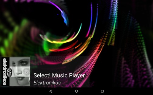 Select! Music Player 1.3.5. Скриншот 9