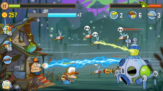 Swamp Attack 4.4.4.0. Скриншот 14