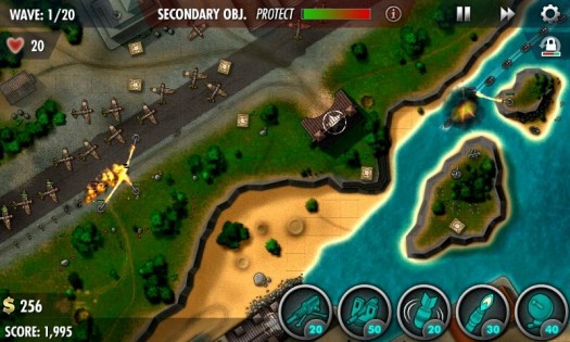 iBomber Defense Pacific 1.1.0. Скриншот 4