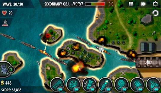 iBomber Defense Pacific 1.1.0. Скриншот 15