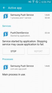 Samsung Push Service 3.4.13.2. Скриншот 1