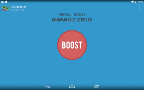 RAM Booster 3.10.7. Скриншот 7